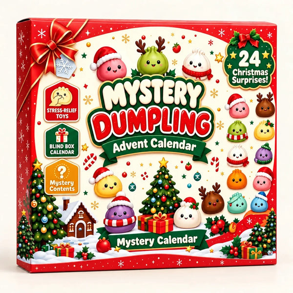 Adventskalender mit 24 Squishy-Überraschungen