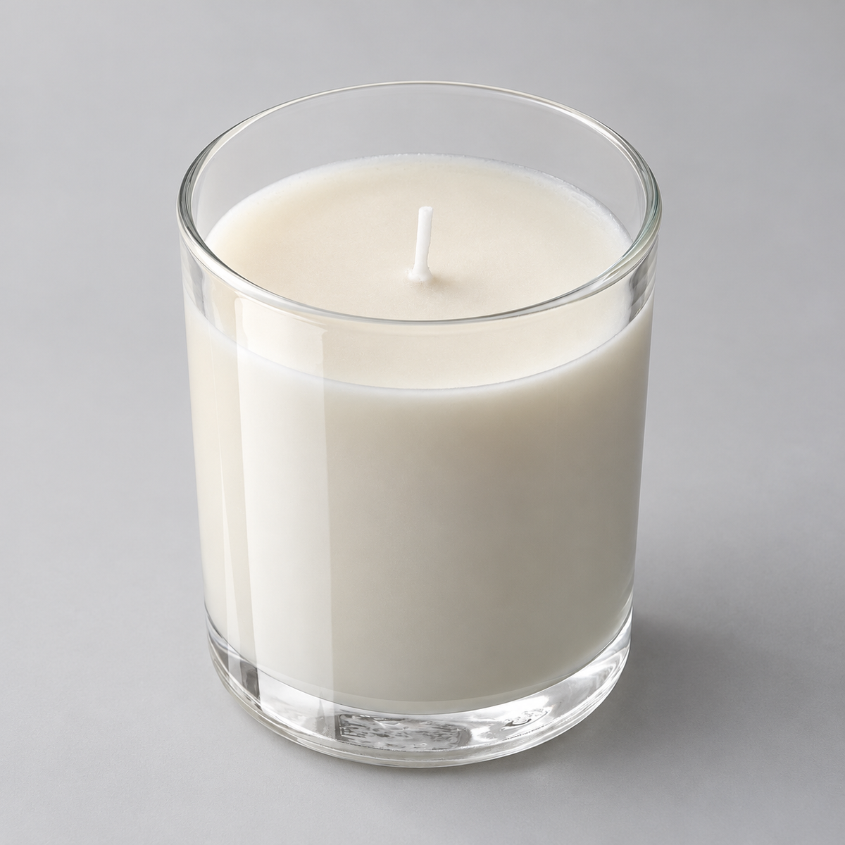 Detail eines enthaltenen Artikels aus: Duftkerzen im Glas, 3er-Set in Hellbeige. Die Hauptansicht zeigt das vollständige Set.