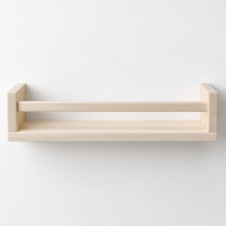 Detail eines enthaltenen Artikels aus: Gewürzregale aus Holz im 2er-Set, je 40 cm. Die Hauptansicht zeigt das vollständige Set.
