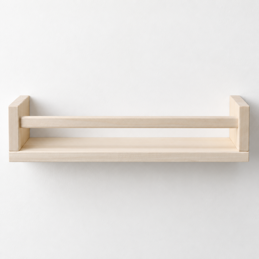 Detail eines enthaltenen Artikels aus: Gewürzregale aus Holz im 2er-Set, je 40 cm. Die Hauptansicht zeigt das vollständige Set.