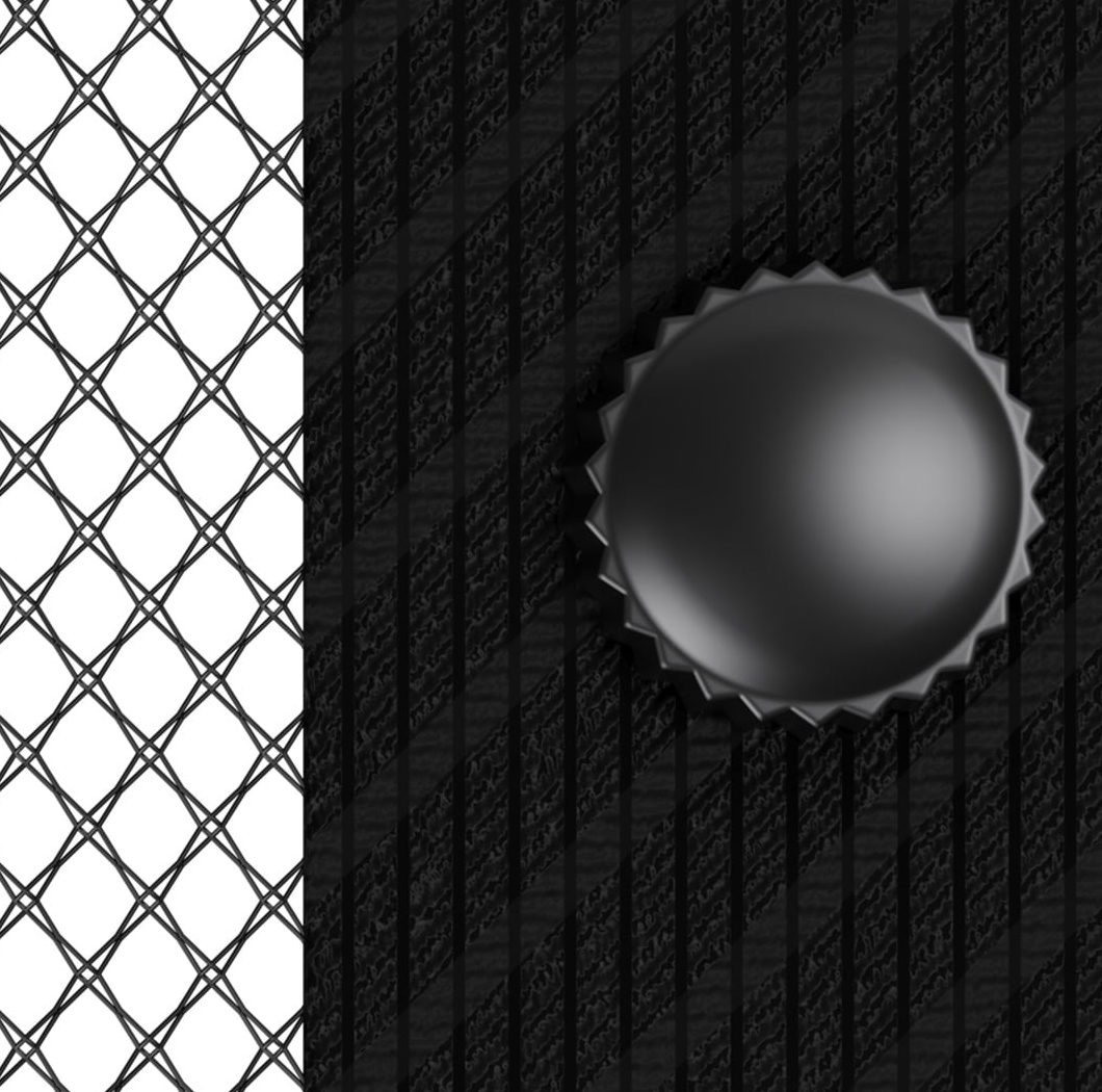 Ansicht 3: Magnetvorhang für Türen, Schwarz.