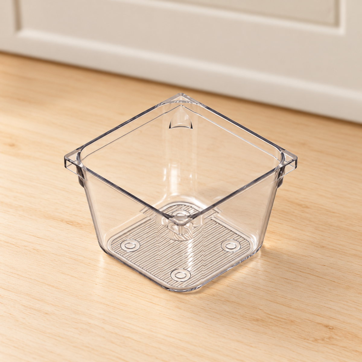 Detail eines enthaltenen Artikels aus: Schubladen-Organizer, 8er-Set, je 7,6 × 7,6 cm. Die Hauptansicht zeigt das vollständige Set.