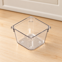 Detail eines enthaltenen Artikels aus: Schubladen-Organizer, 8er-Set, je 7,6 × 7,6 cm. Die Hauptansicht zeigt das vollständige Set.