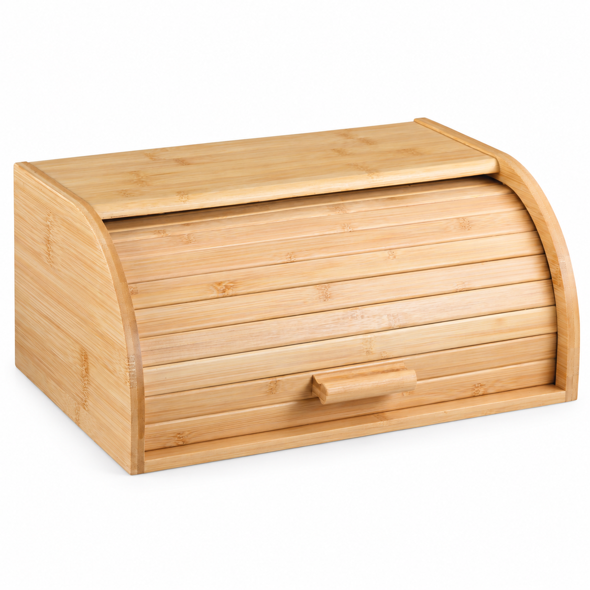 Ansicht 1: Brotkasten mit Rollklappe.
